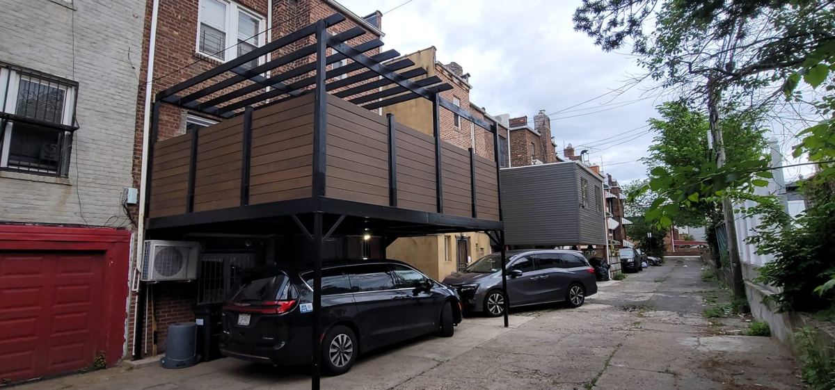 Raised deck